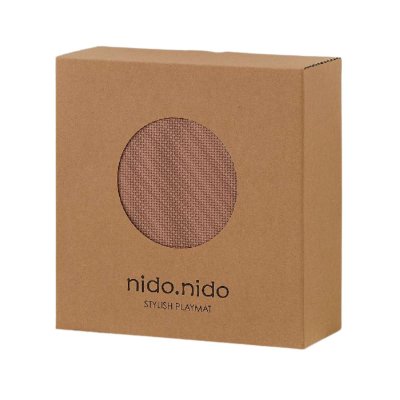 Nido Nido Pěnová hrací podložka Puzzle 9ks - Caramel