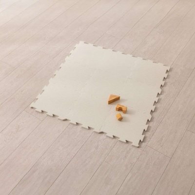 Nido Nido Pěnová hrací podložka Puzzle 9ks - Ivory White