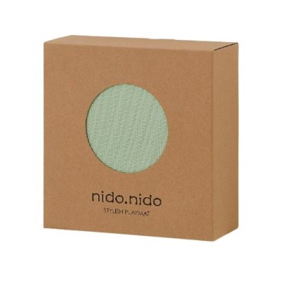 Nido Nido Pěnová hrací podložka Puzzle 9ks - Sage Green