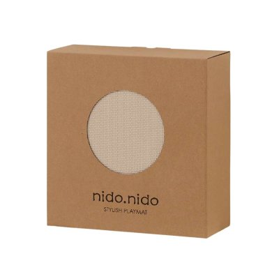 Nido Nido Pěnová hrací podložka Puzzle 9ks - Sandstone - obrázek