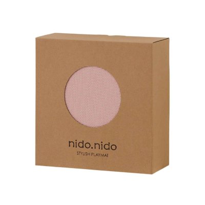 Nido Nido Pěnová hrací podložka Puzzle 9ks - Taupe Pink