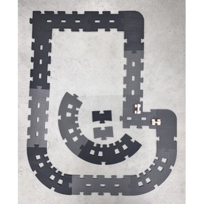Nido Nido Pěnové puzzle - X Rail - obrázek