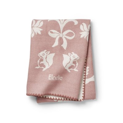 Elodie Details Deka Jacquard - Mulberry Pink - obrázek