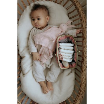 Elodie Details Příruční taška Zip&Go - Pink Petit River Rose - obrázek