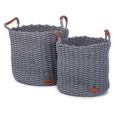 KidsDepot Korbo Set košů L - Mist