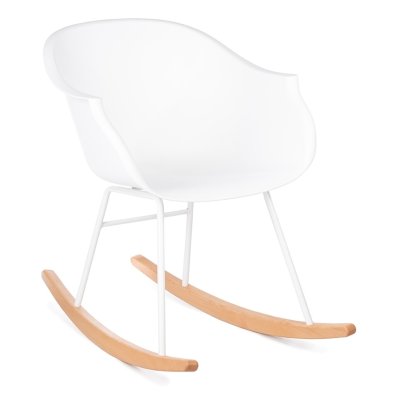 KidsDepot Jazzy Houpací křeslo - White