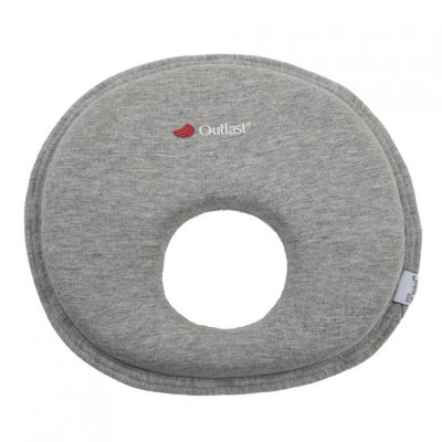 Little Angel polštářek - podhlavník pro novorozence  Outlast® - Šedý melír