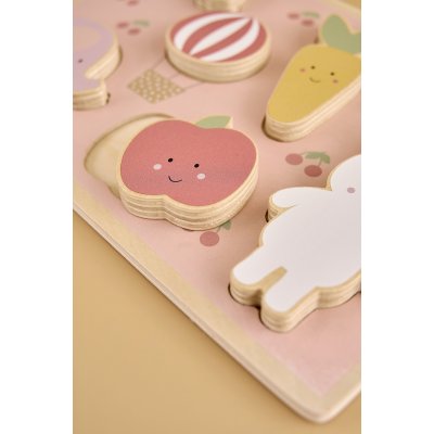 JaBaDaBaDo Puzzle vkládačka - Zajíček a kamarádi - obrázek