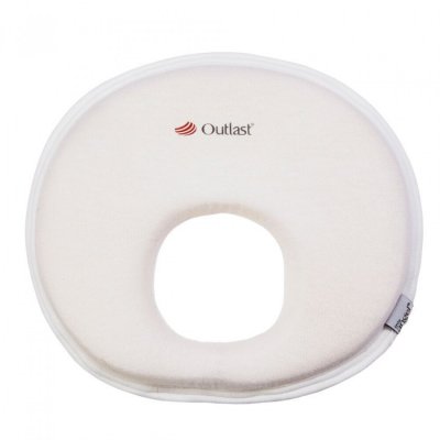 Little Angel polštářek - podhlavník pro novorozence  Outlast® - Bílá