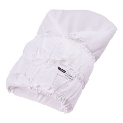 Little Angel povlak na zavinovačku šněrovací pevná záda Outlast® - Bílá