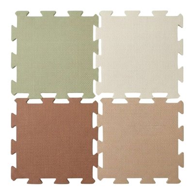 Nido Nido  Pěnová hrací podložka Puzzle 36ks 180 x 180 cm - Green/Caramel/Sandstone/Ivory - obrázek