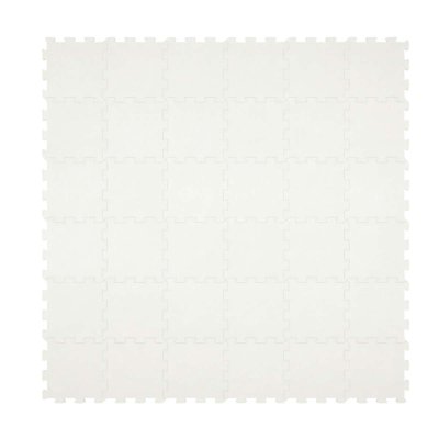 Nido Nido  Pěnová hrací podložka Puzzle 36ks 180 x 180 cm - Ivory White - obrázek