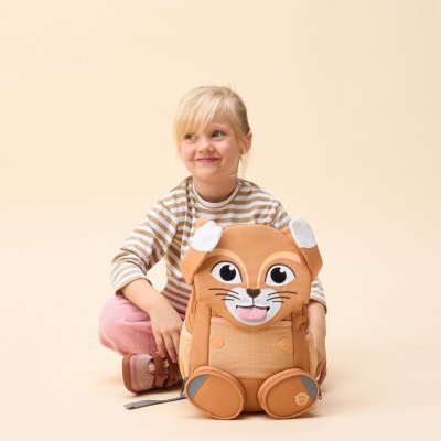 Affenzahn Dětský batoh do školky Large Friend - Cat - obrázek