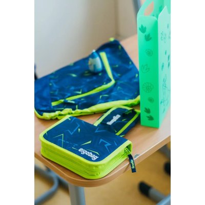 Ergobag Školní penál - Front RunBear - obrázek
