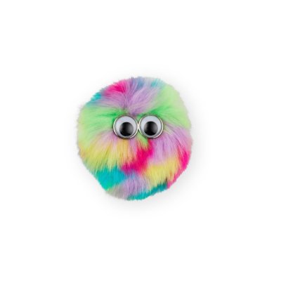 Ergobag Fluffy Klettie Ozdoba na batoh - Pink/Green