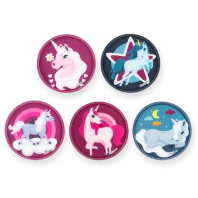 Ergobag Kletties Ozdoby na batoh - Unicorns