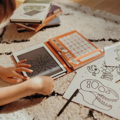 Kidywolf Kreslicí tablet Kidydraw Mini - Dinosauři - obrázek