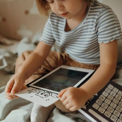 Kidywolf Kreslicí tablet Kidydraw Mini - Dinosauři - obrázek