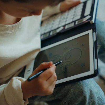 Kidywolf Kreslicí tablet Kidydraw Mini - Galaxy - obrázek