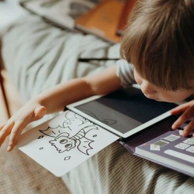 Kidywolf Kreslicí tablet Kidydraw Mini - Z pohádky do pohádky - obrázek