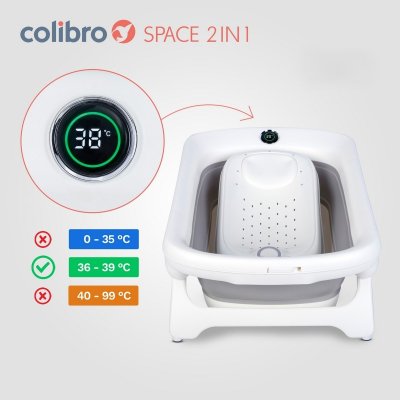 Colibro Space Dětská skládací vanička 2v1 - obrázek