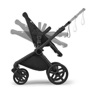 Bugaboo Cub Kompletní kočárek - Black/Hertiage Black/Heritage Black - obrázek