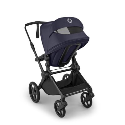 Bugaboo Cub Kompletní kočárek - Black/Deep Indigo/Deep Indigo - obrázek