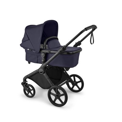Bugaboo Cub Kompletní kočárek - Black/Deep Indigo/Deep Indigo - obrázek
