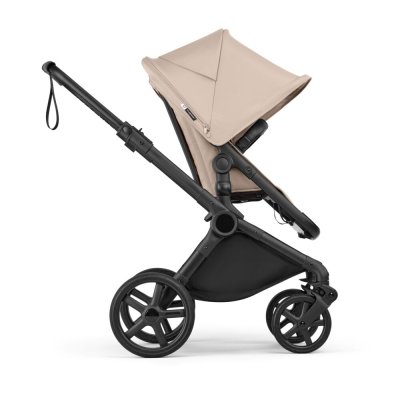 Bugaboo Cub Kompletní kočárek - Black/Desert Taupe/Desert Taupe - obrázek
