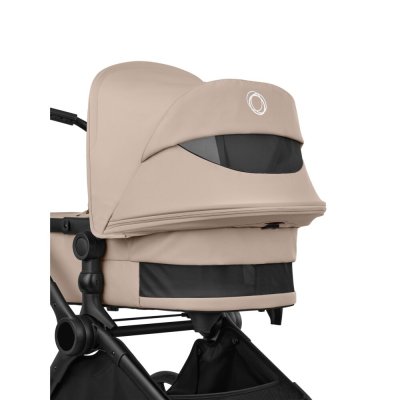 Bugaboo Cub Kompletní kočárek - Black/Desert Taupe/Desert Taupe - obrázek