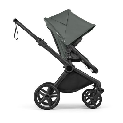 Bugaboo Cub Kompletní kočárek - Black/Forest Green/Forest Green - obrázek