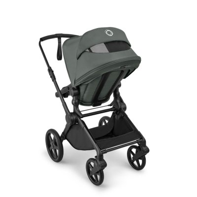 Bugaboo Cub Kompletní kočárek - Black/Forest Green/Forest Green - obrázek