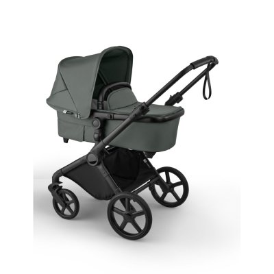 Bugaboo Cub Kompletní kočárek - Black/Forest Green/Forest Green - obrázek