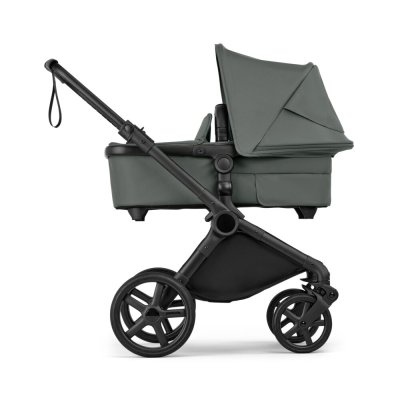 Bugaboo Cub Kompletní kočárek - Black/Forest Green/Forest Green - obrázek