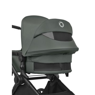 Bugaboo Cub Kompletní kočárek - Black/Forest Green/Forest Green - obrázek