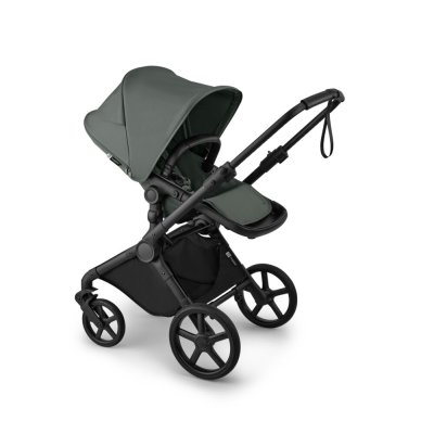 Bugaboo Cub Kompletní kočárek - Black/Forest Green/Forest Green - obrázek