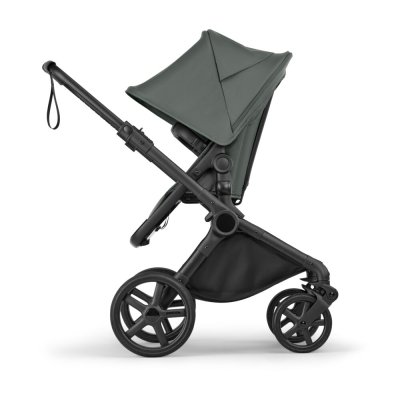 Bugaboo Cub Kompletní kočárek - Black/Forest Green/Forest Green - obrázek