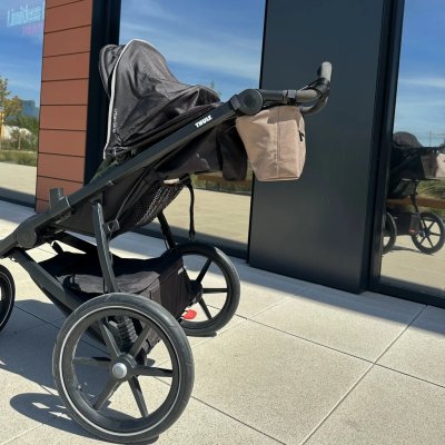 Pinkie Organizér na kočárek Thule - Softshell Taupe - obrázek