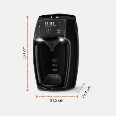 Zopa Babyccino Přístroj na přípravu kojeneckého mléka - Black - obrázek