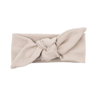 Wooly Organic Čelenka pro miminka - Light Taupe