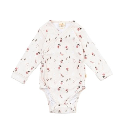 Wooly Organic Zavinovací body - Nordic Flora, 50/56