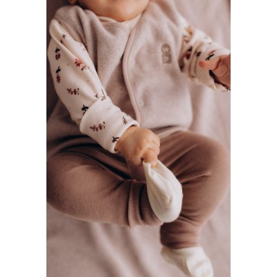 Wooly Organic Zavinovací body - Nordic Flora, vel. 62/68 - obrázek