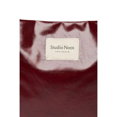 Studio Noos Taška Mom Bag Leather - Burgundy - obrázek