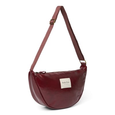 Studio Noos Crossbody ledvinka Leather - Burgundy - obrázek