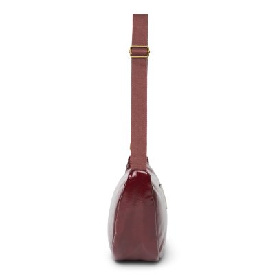 Studio Noos Crossbody ledvinka Leather - Burgundy - obrázek