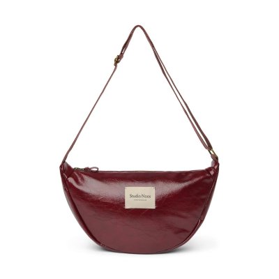 Studio Noos Crossbody ledvinka Leather - Burgundy