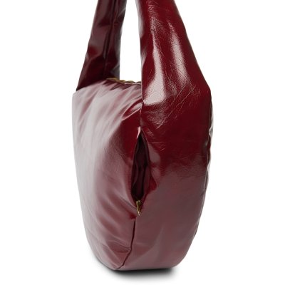 Studio Noos Crossbody taška Leather - Burgundy - obrázek