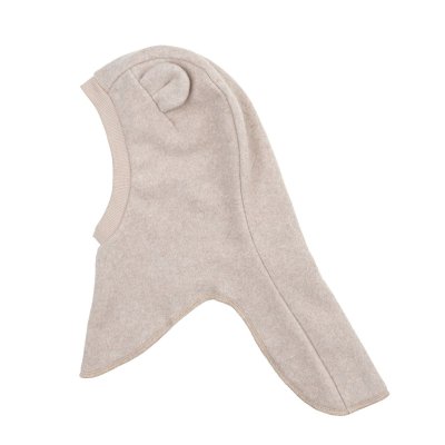 Wooly Organic Fleecová kukla Teddy - Light Taupe, vel. 44/48