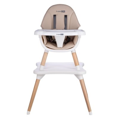 FreeOn Jídelní židlička Eos 3v1 - Beige - obrázek
