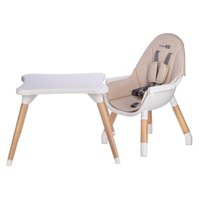 FreeOn Jídelní židlička Eos 3v1 - Beige - obrázek